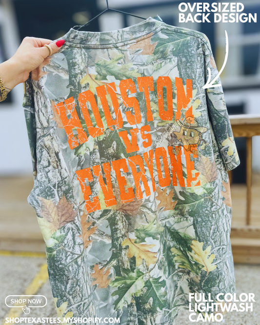 Houston vs. Everybody 'Stros - Camo Heavyweight Oversized Tee