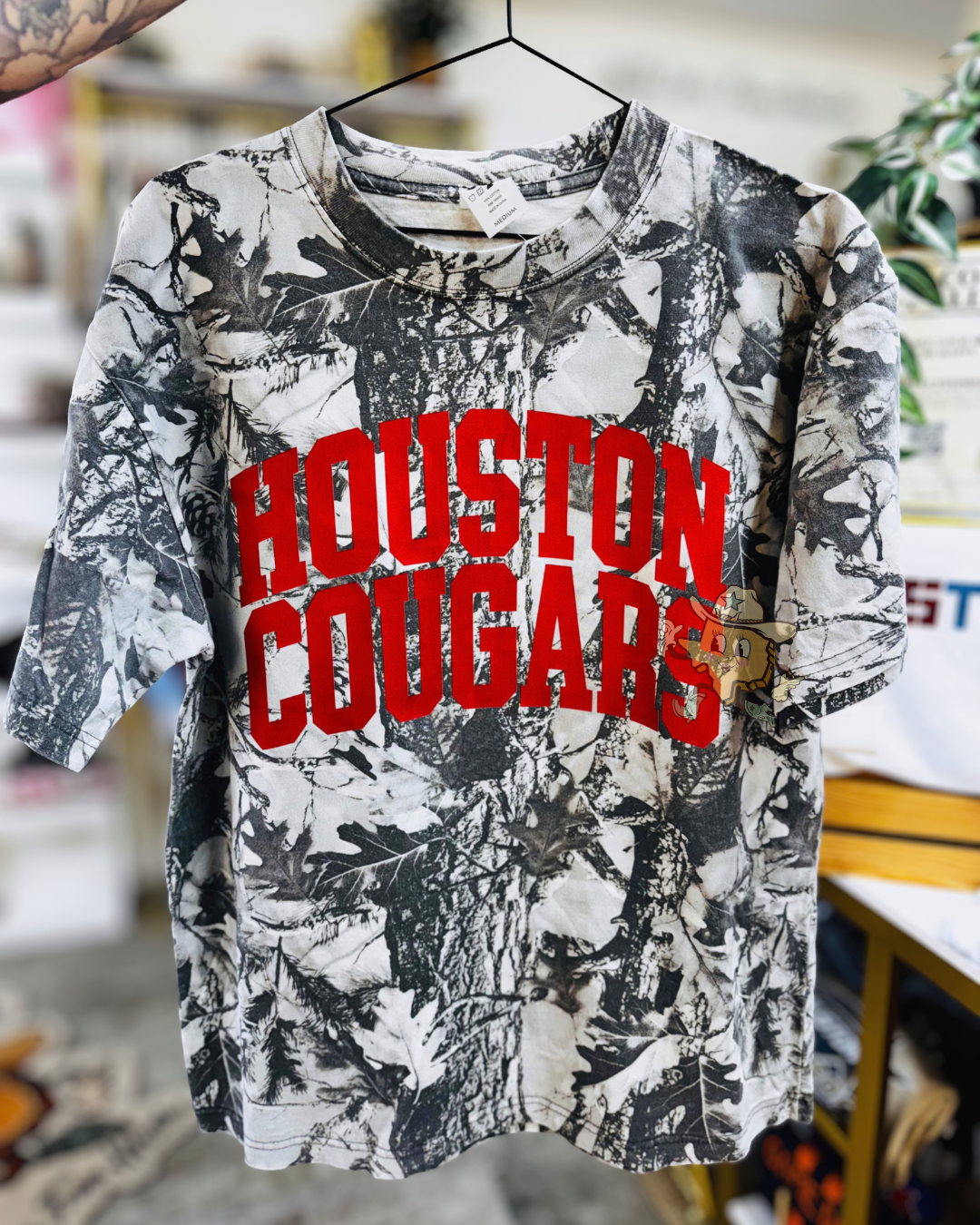 Houston Cougars / Texas UH - Graywash Camo