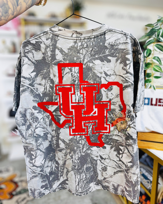 Houston Cougars / Texas UH - Graywash Camo