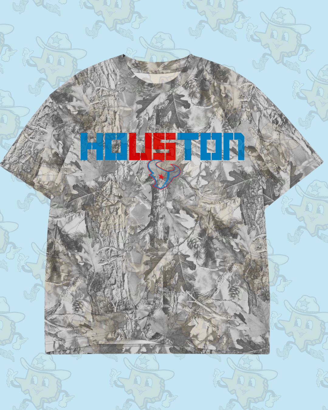 HOUSTON : FRONT | GRAY WASH CAMO