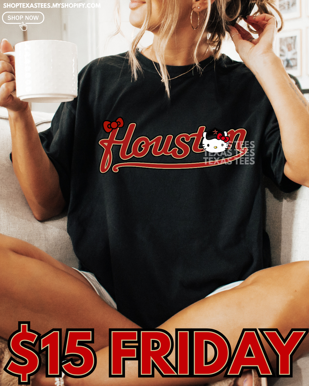 $15 FRIDAY : Newborn - Adult 5XL Sizes