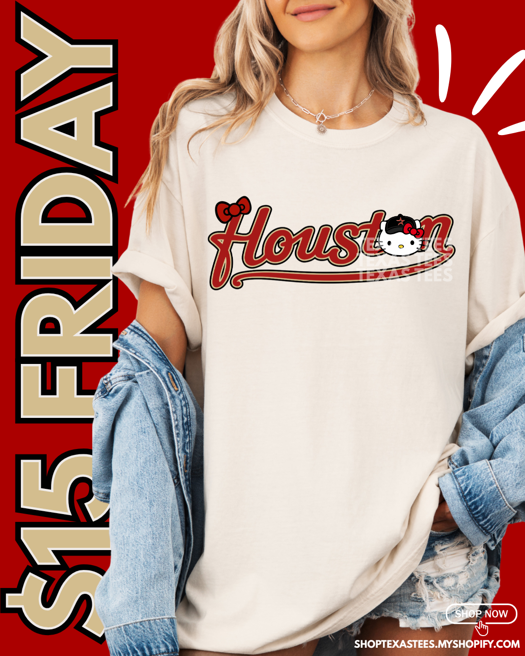 $15 FRIDAY : Newborn - Adult 5XL Sizes