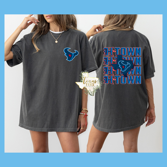 Houston Football - Front Pocket and Back Design