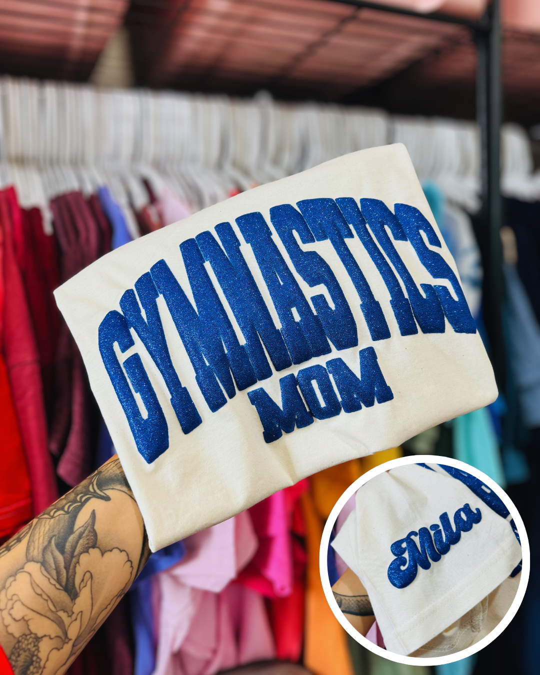Gymnastics Mom - REGULAR T-SHIRT