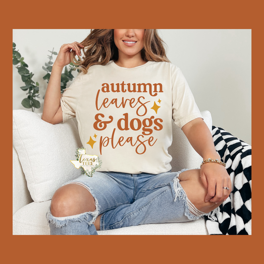 Autumn Leaves & Dogs Please