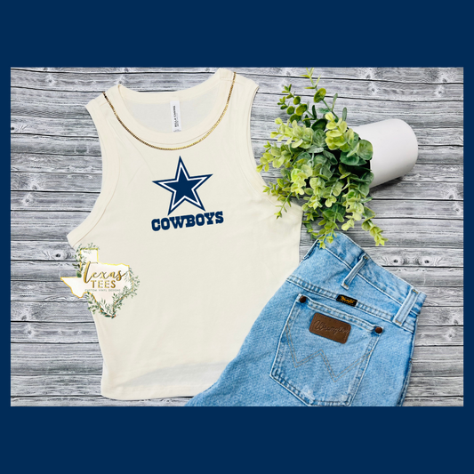 Cowboys Full Color Logo Tank