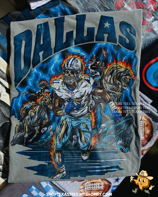 Dallas Skeleton tee
