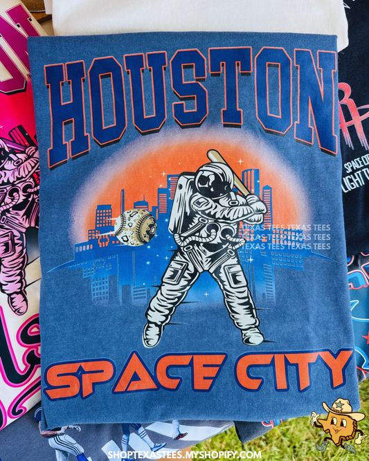HA Astronaut Skyline Tee - BLUE