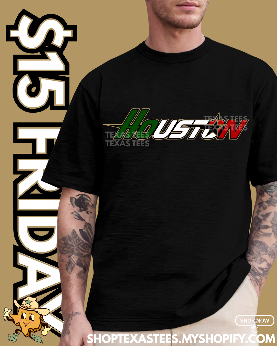 $15 FRIDAY : Newborn - Adult 5XL Sizes