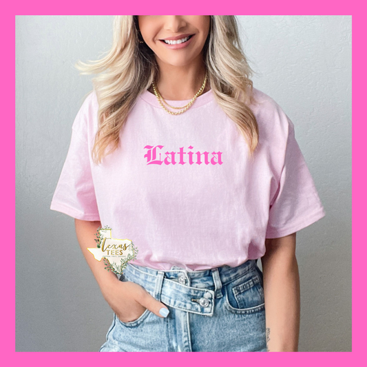 Latina - Old English Font