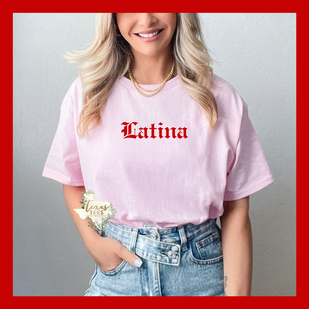 Latina - Old English Font