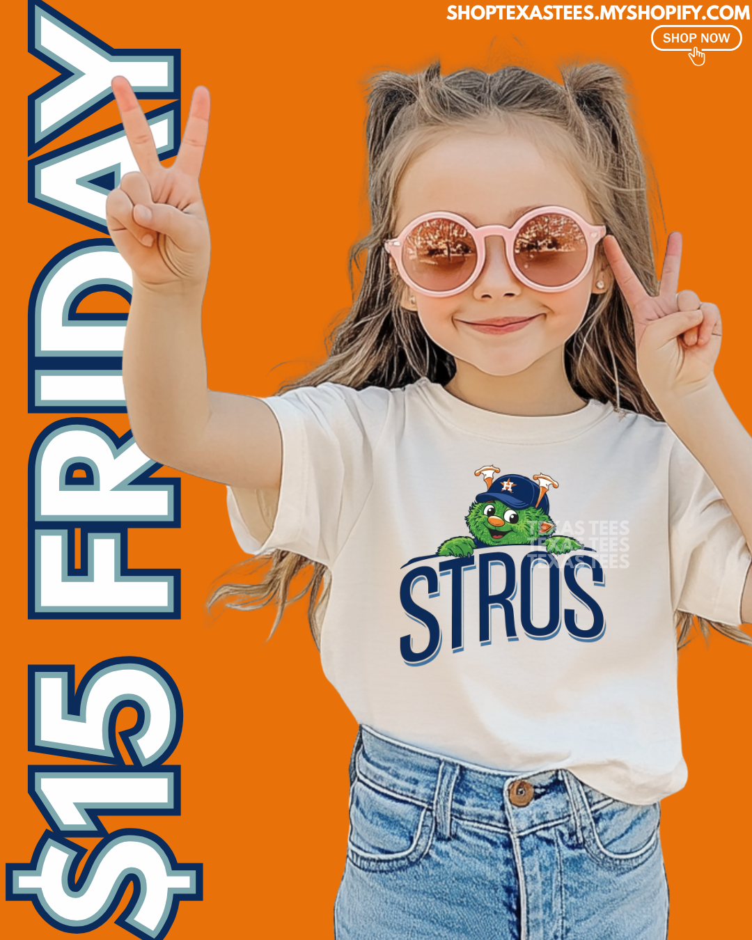 $15 FRIDAY : Newborn - Adult 5XL Sizes