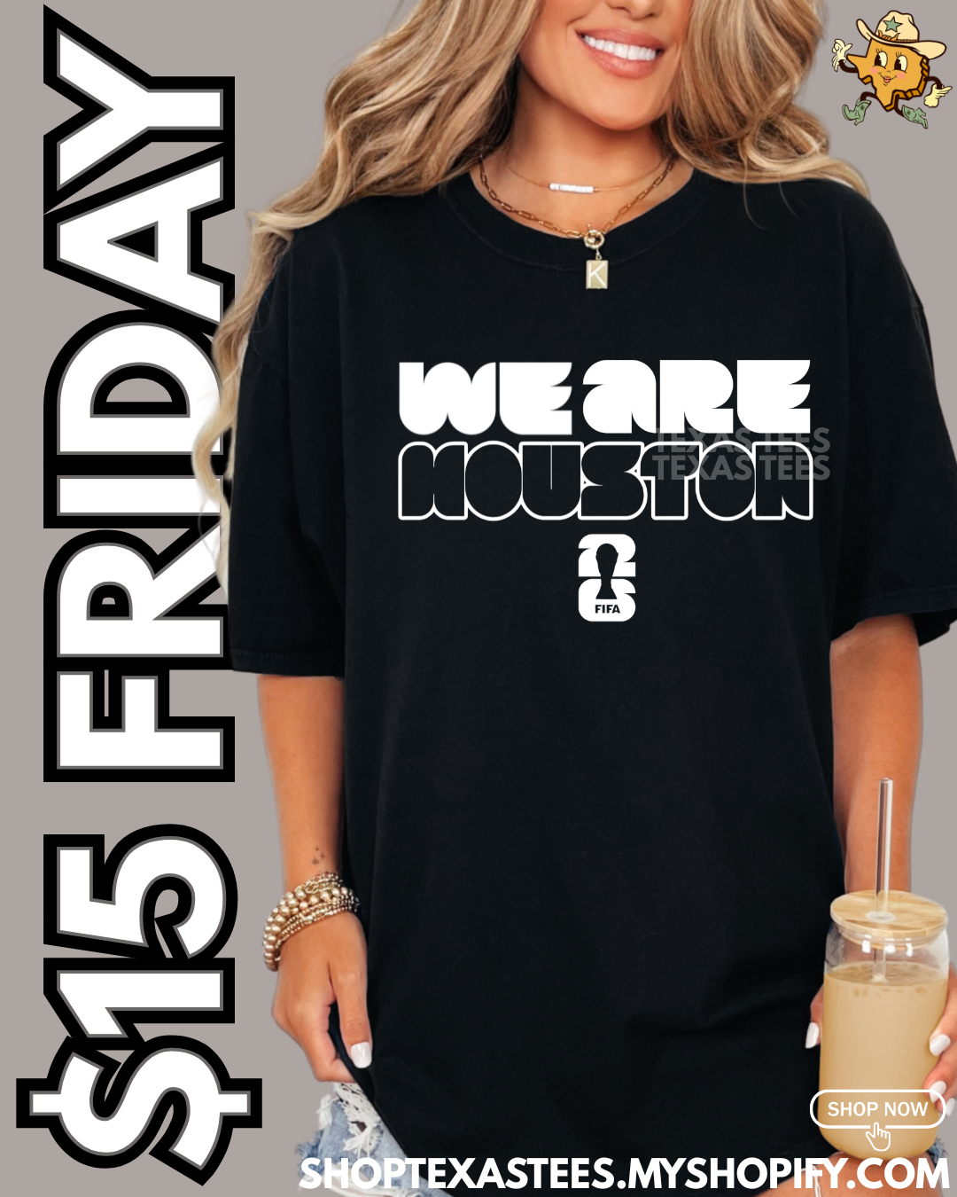 $15 FRIDAY : Newborn - Adult 5XL Sizes