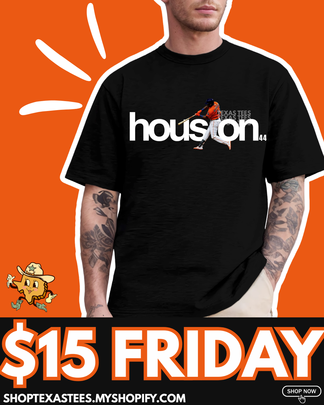 $15 FRIDAY : Newborn - Adult 5XL Sizes