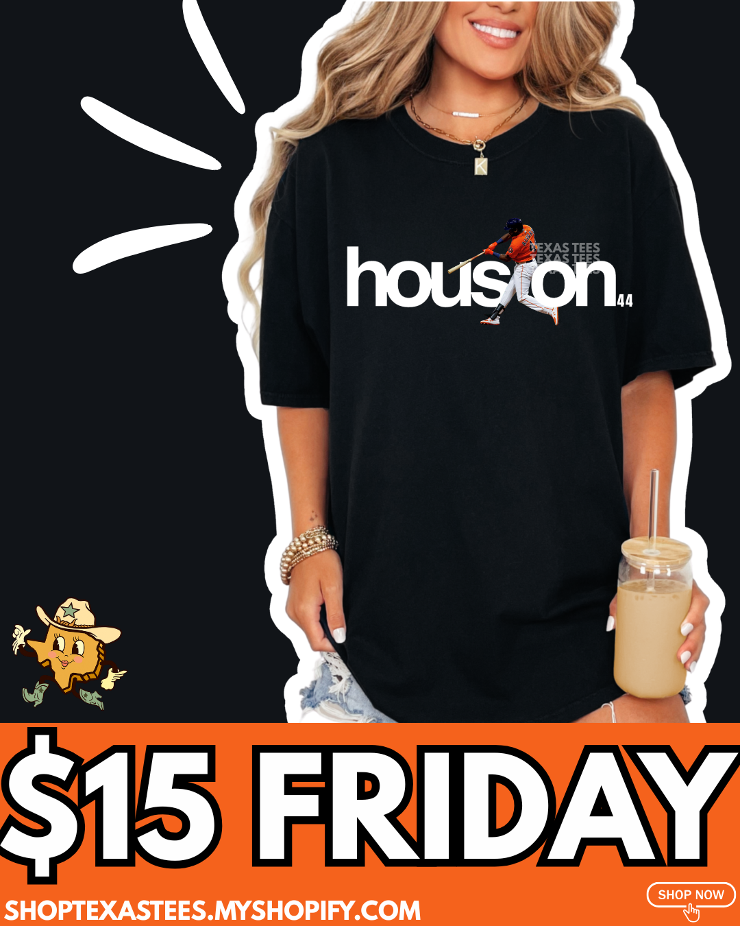 $15 FRIDAY : Newborn - Adult 5XL Sizes