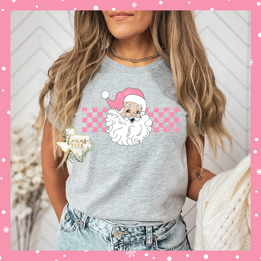 Retro Santa - Pink
