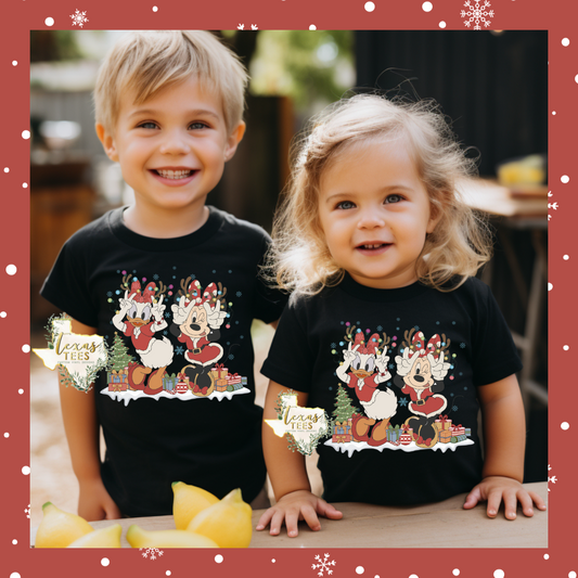 Duck and Mouse Christmas Presents - KIDS SIZES