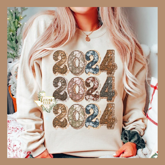 2024 - Faux Sequin/ Faux Glitter