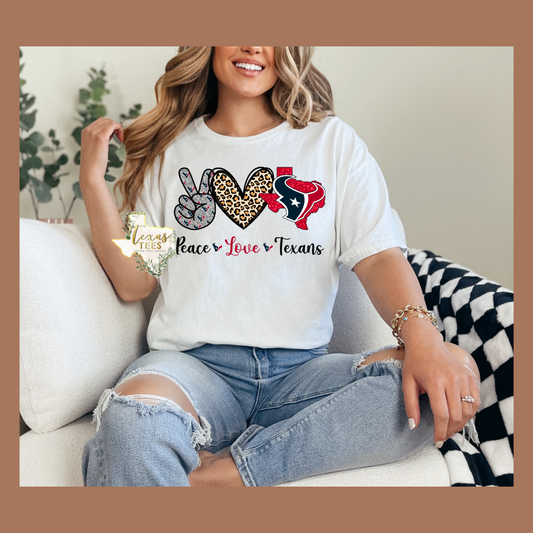 Peace Love Texans
