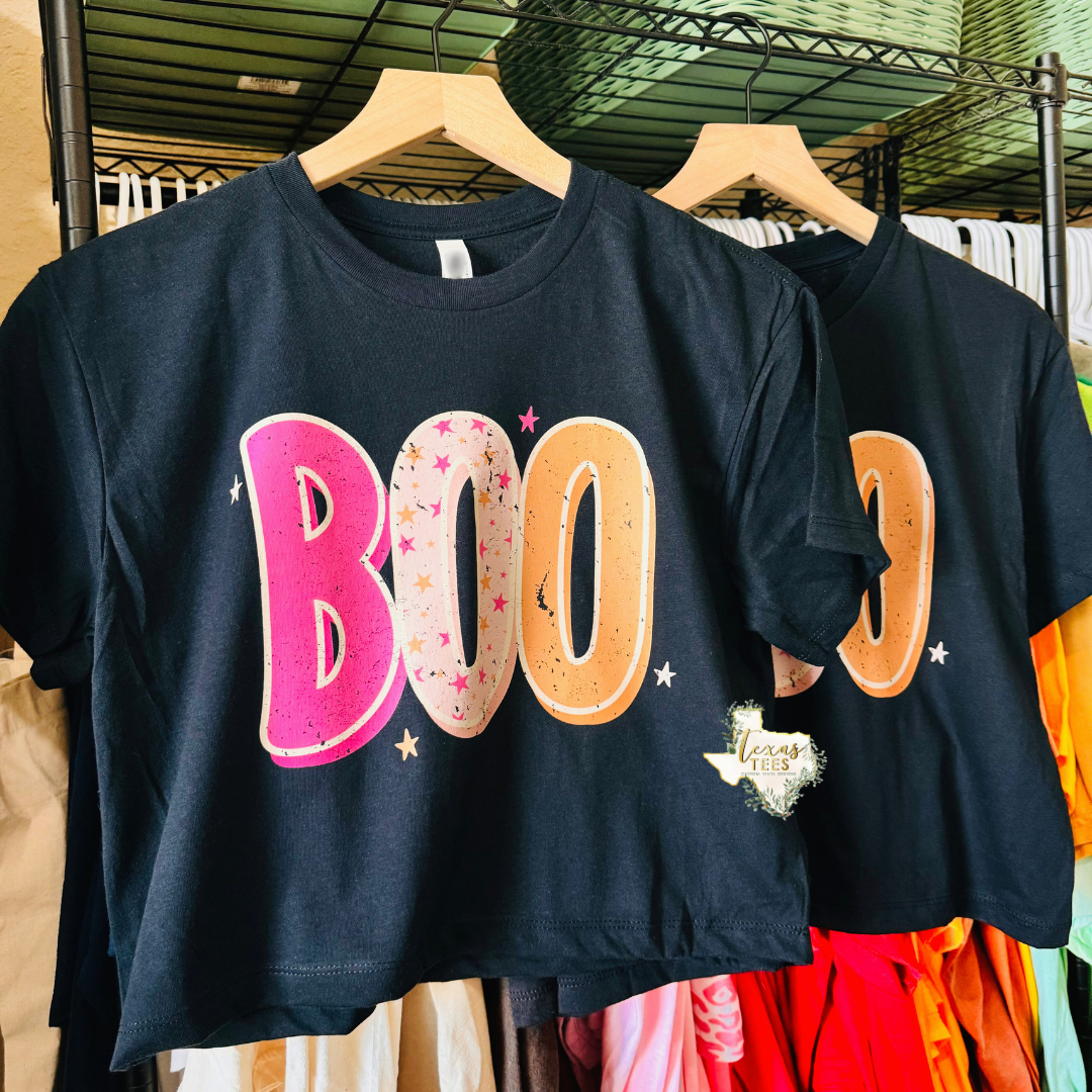 BOO - Crop Tee