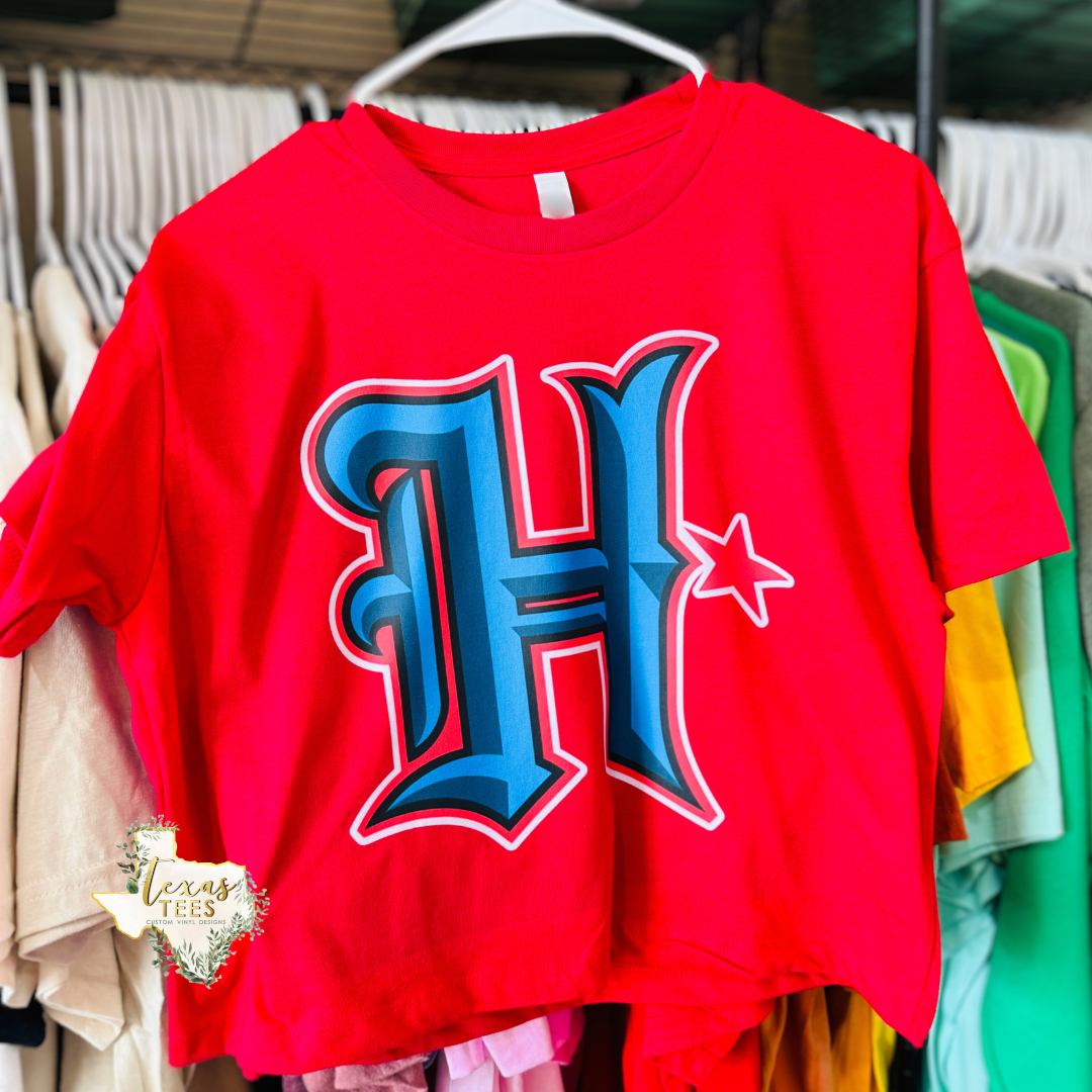 H - Crop Tee