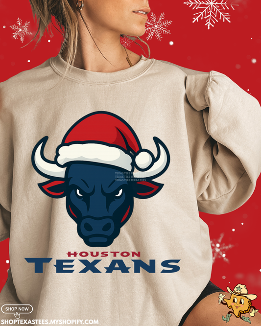 HOU Bull Christmas