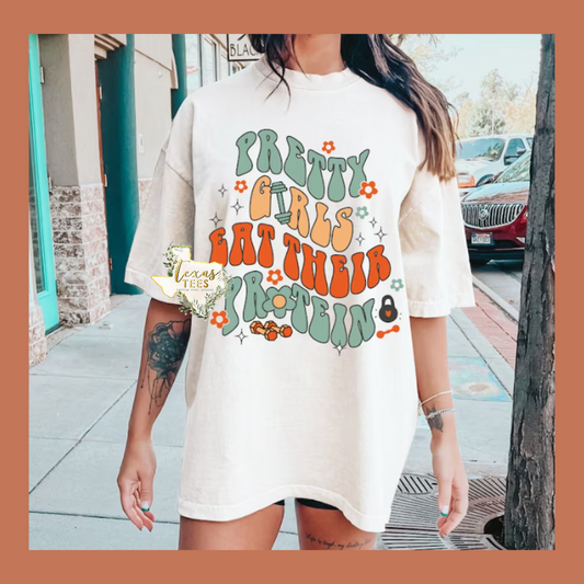 Pretty Girls Eat Their Protein