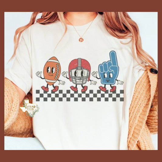 Retro Football Characters