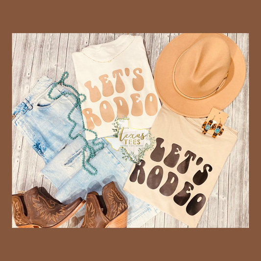 Let's Rodeo Tee