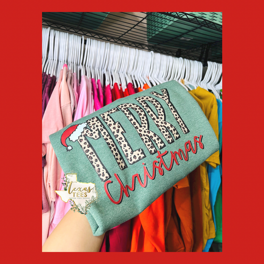 Merry Christmas - Cheetah Design