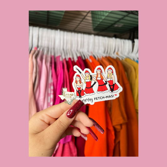 Merry Fetchmas Sticker