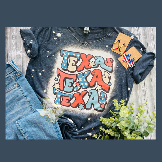 Red, White & Texas Tee