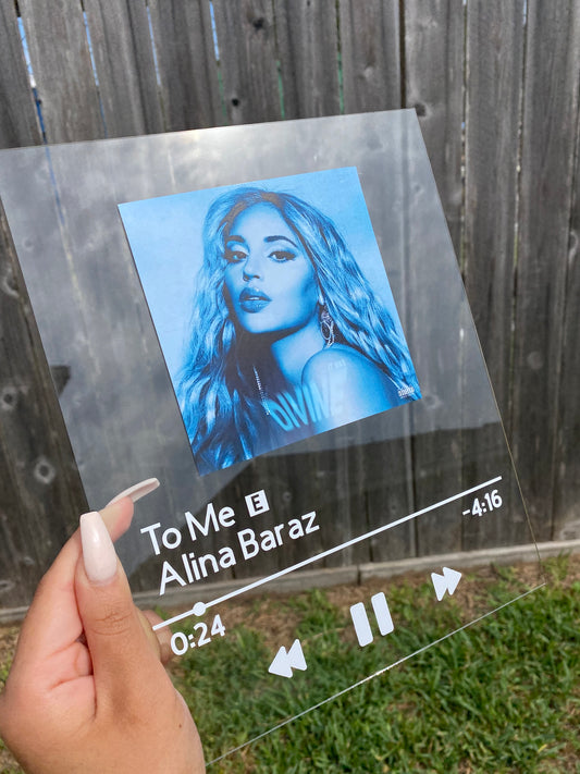 Frameless Music Plaque