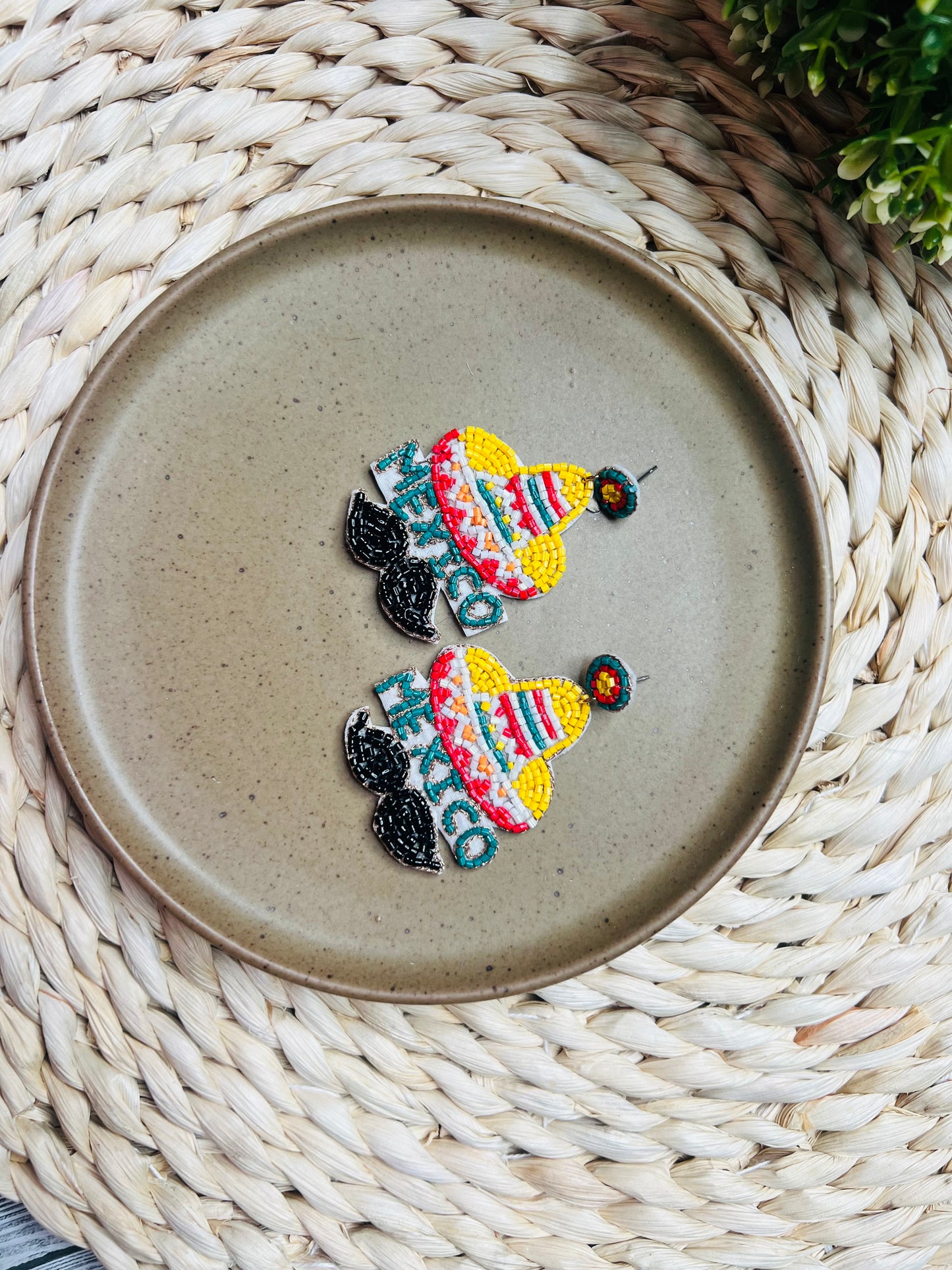 Mexico Beaded Earrings