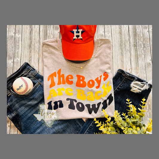 The Boys Are Back In Town Tee