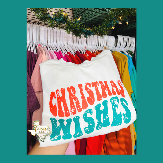 Christmas Wishes - Distressed
