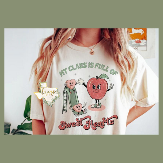 My Class Is Full Of Sweet Hearts