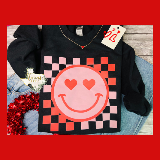 Retro Valentine's Smiley