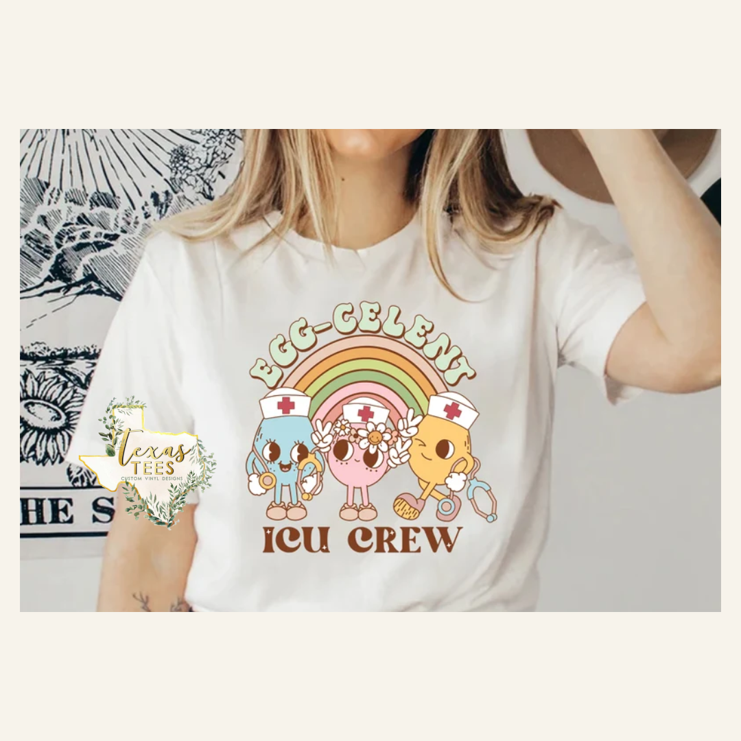 EGG-CELLENT ICU Crew Tee