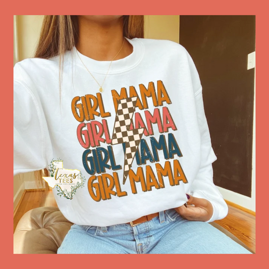 Girl Mama Bolt Tee