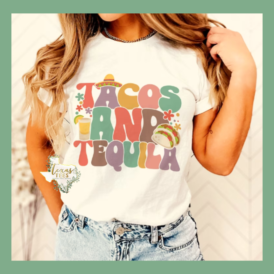 Tacos And Tequila Tee