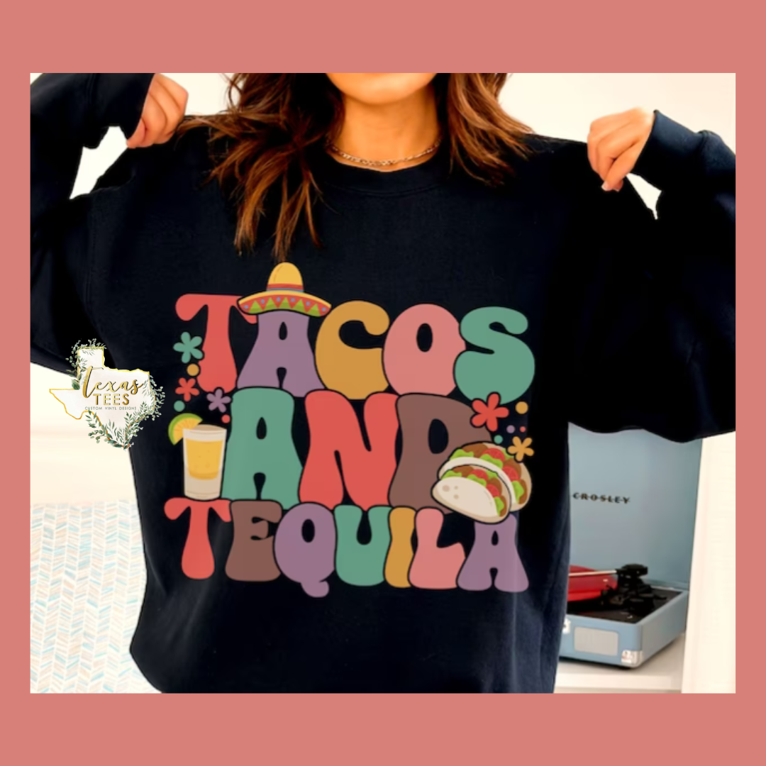 Tacos And Tequila Tee