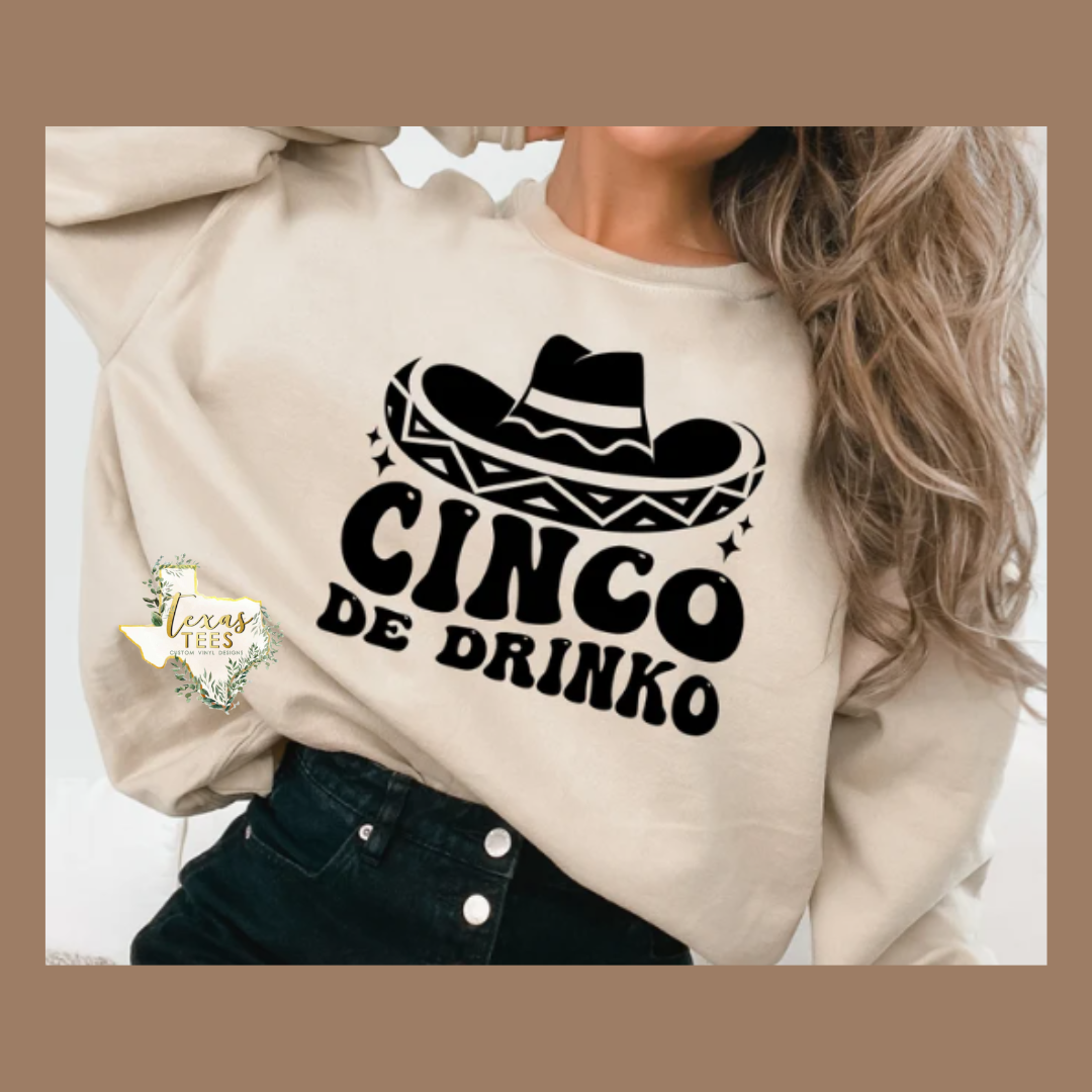 Cinco De Drinko Tee