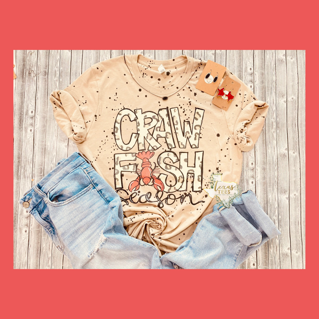 Crawfish Season Tee - Beige