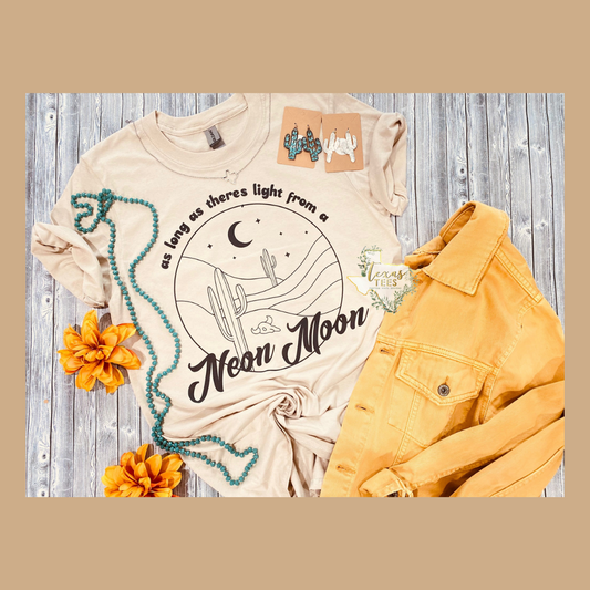 Neon Moon Tee