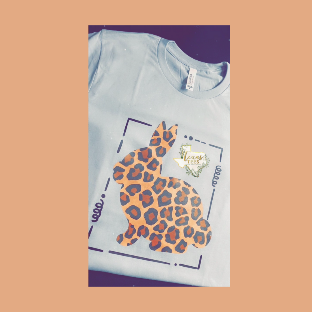 Cheetah Bunny Tee