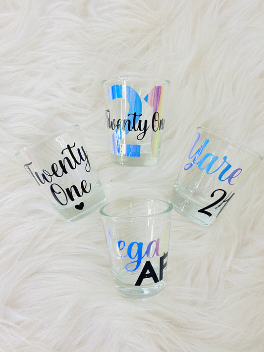 Shot glasses